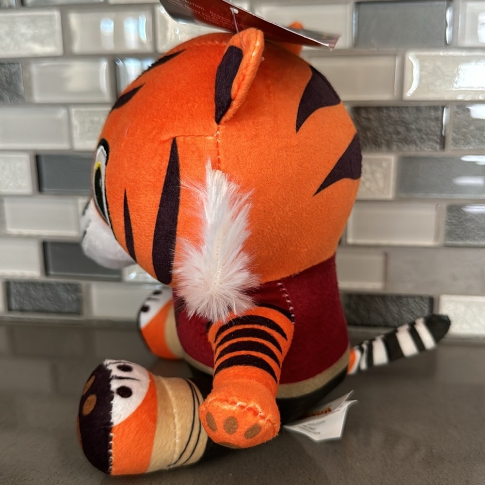 Kung Fu Panda PO TIGRESS SHIFU Sitting Plush Set Of 3 / DreamWorks / BRAND NEW - Picture 10 of 16